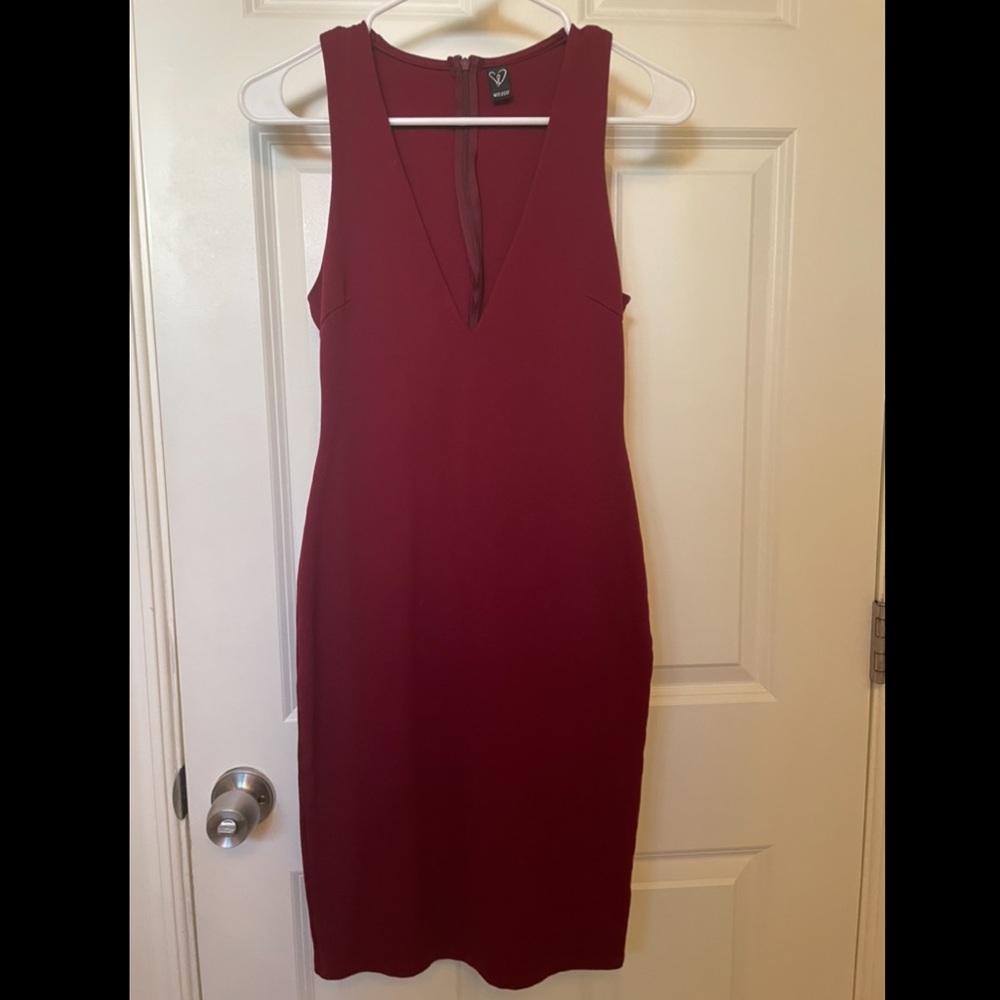 Windsor dark red dress